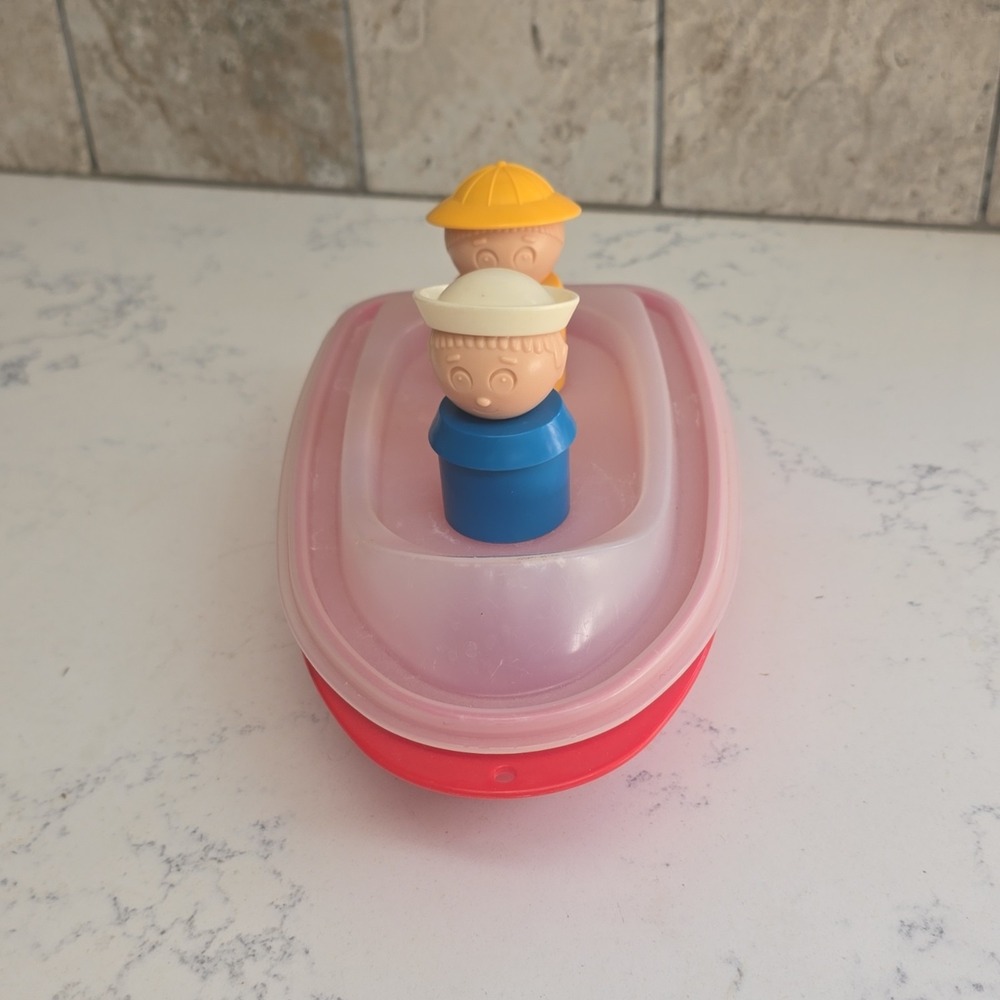 Vintage Tupperware Floating Boat